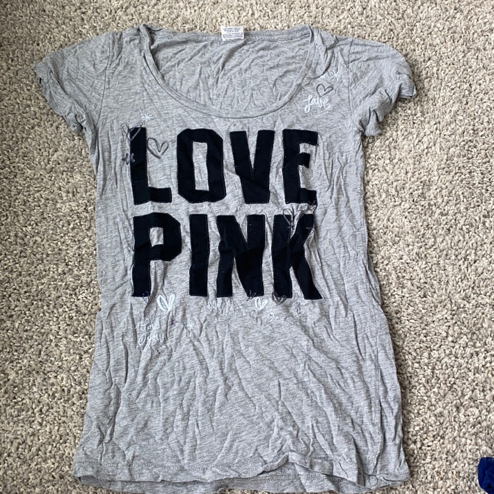 PINK Victoria’s Secret tshirt.
